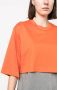 Sofie D'hoore Tweekleurig T-shirt Oranje - Thumbnail 5