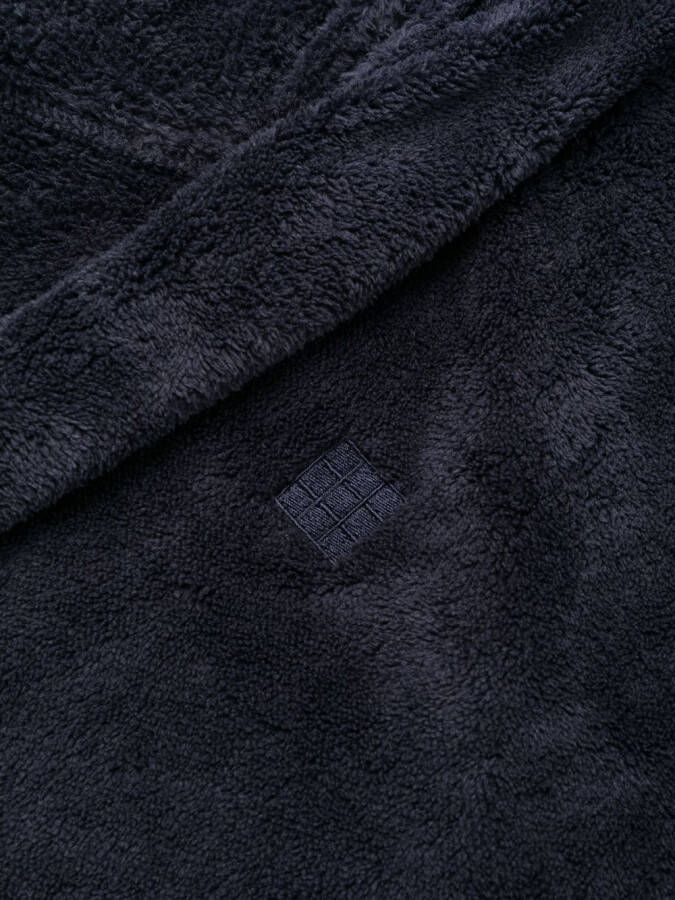 Soho Home Badjas met geborduurd logo Blauw