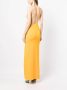 Solace London Asymmetrische jurk Geel - Thumbnail 4