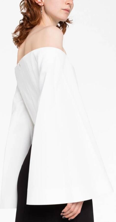 Solace London Maxi-jurk met wijde mouwen Zwart