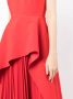 Solace London Flared midi-jurk Rood - Thumbnail 5
