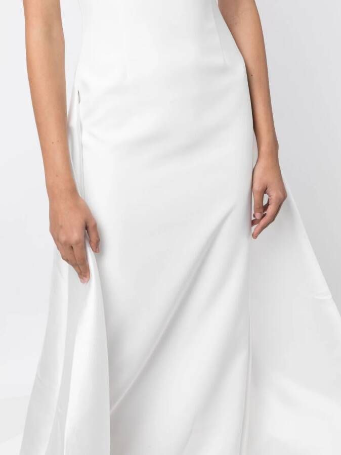 Solace London Mouwloze jurk Wit
