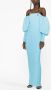Solace London Geribbelde maxi-jurk Blauw - Thumbnail 2