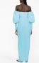 Solace London Geribbelde maxi-jurk Blauw - Thumbnail 3