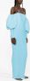 Solace London Geribbelde maxi-jurk Blauw - Thumbnail 4
