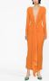 Solace London Midi-jurk met diepe hals Oranje - Thumbnail 2