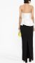 Solace London Strapless jurk Zwart - Thumbnail 4