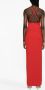 Solace London Maxi-jurk Rood - Thumbnail 3