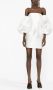 Solace London Mini-jurk met pofmouwen Wit - Thumbnail 2