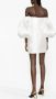 Solace London Mini-jurk met pofmouwen Wit - Thumbnail 4