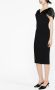 Solace London Off-shoulder jurk Zwart - Thumbnail 4