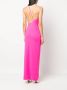 Solace London Asymmetrische jurk Roze - Thumbnail 4