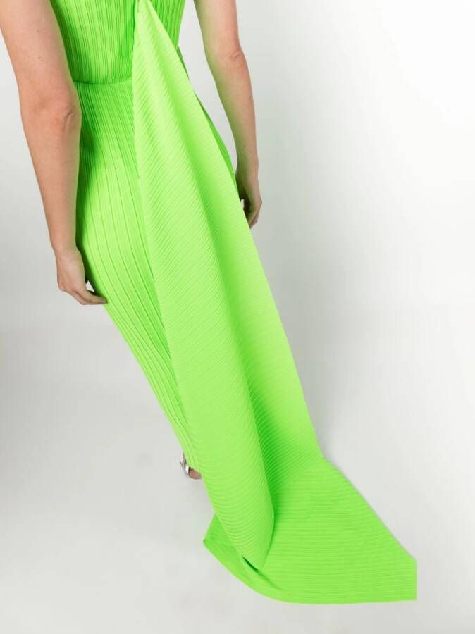 Solace London Strapless jurk Groen