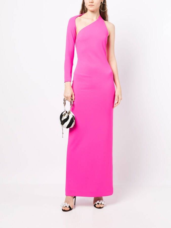 Solace London Maxi-jurk Roze