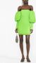 Solace London Chiffon mini-jurk Groen - Thumbnail 2