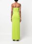 Solace London Strapless jurk Groen - Thumbnail 4