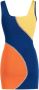 Solid & Striped Strandjurk met colourblocking Blauw - Thumbnail 2
