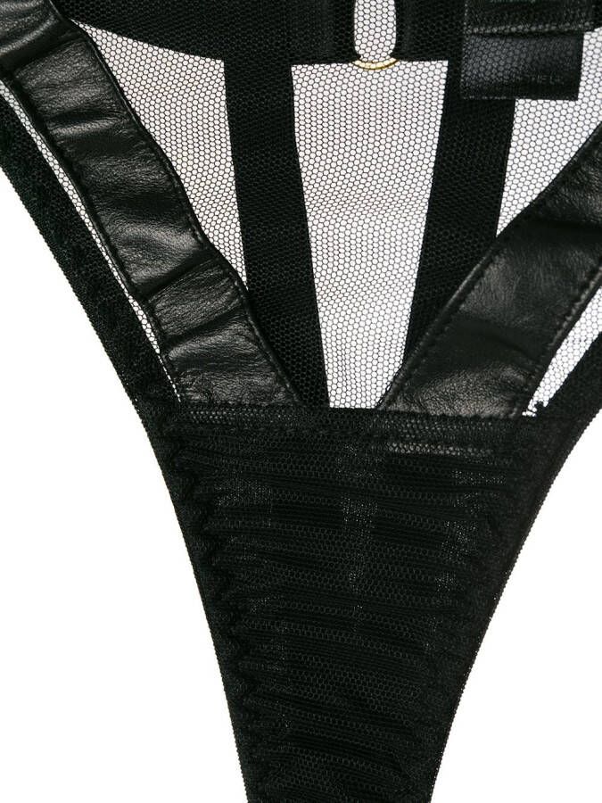 Something Wicked Nina string Zwart