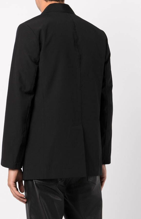 Song For The Mute Blazer met enkele rij knopen Zwart