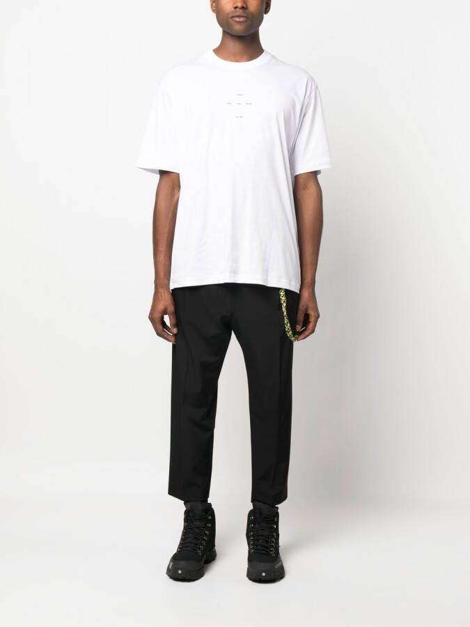 Song For The Mute T-shirt met print Wit