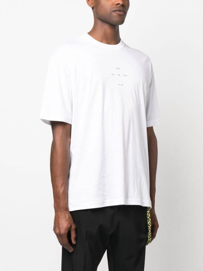Song For The Mute T-shirt met print Wit