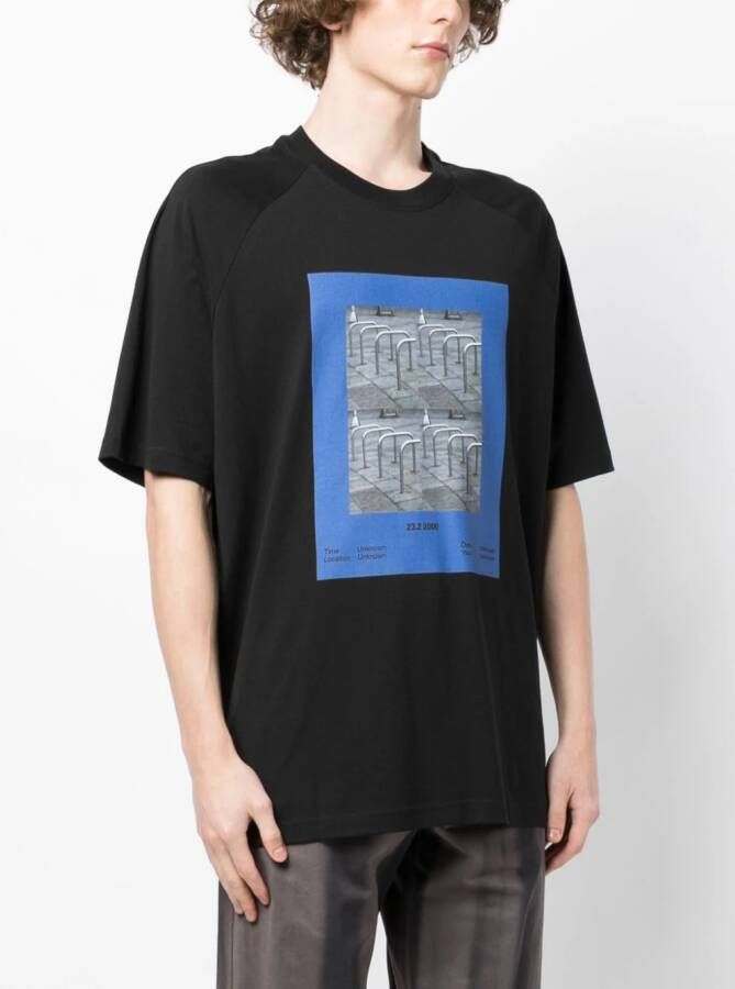 Song For The Mute T-shirt met print Zwart