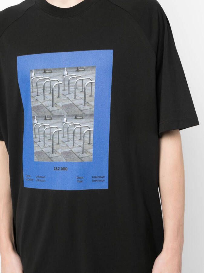 Song For The Mute T-shirt met print Zwart