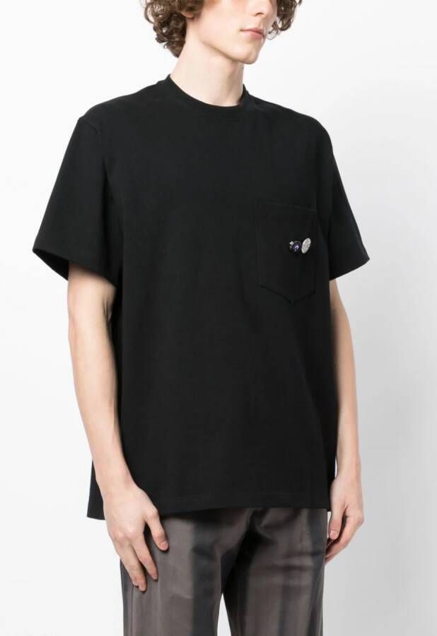 Song For The Mute T-shirt met print Zwart
