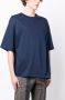 SONGZIO Asymmetrisch T-shirt Blauw - Thumbnail 3