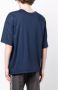 SONGZIO Asymmetrisch T-shirt Blauw - Thumbnail 4