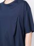 SONGZIO Asymmetrisch T-shirt Blauw - Thumbnail 5