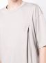 SONGZIO Asymmetrisch T-shirt Grijs - Thumbnail 5