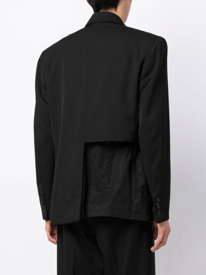 SONGZIO Asymmetrische blazer Zwart