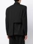 SONGZIO Asymmetrische blazer Zwart - Thumbnail 4