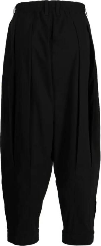 SONGZIO Broek met toelopende pijpen Zwart