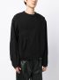 SONGZIO Cocoon pleat-detail sweatshirt Zwart - Thumbnail 3