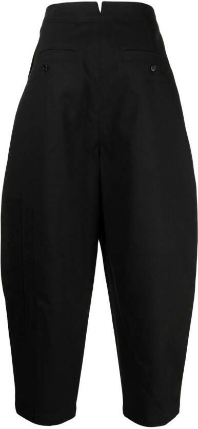 SONGZIO Broek met wijde pijpen Zwart