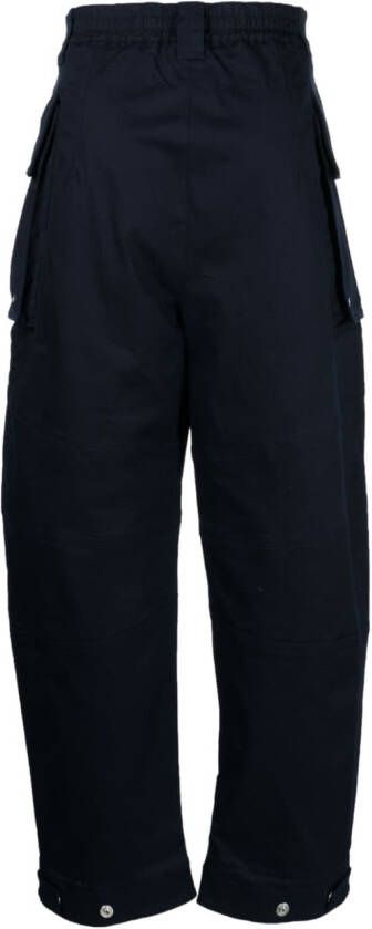 SONGZIO Broek met gesneden pijpen Blauw