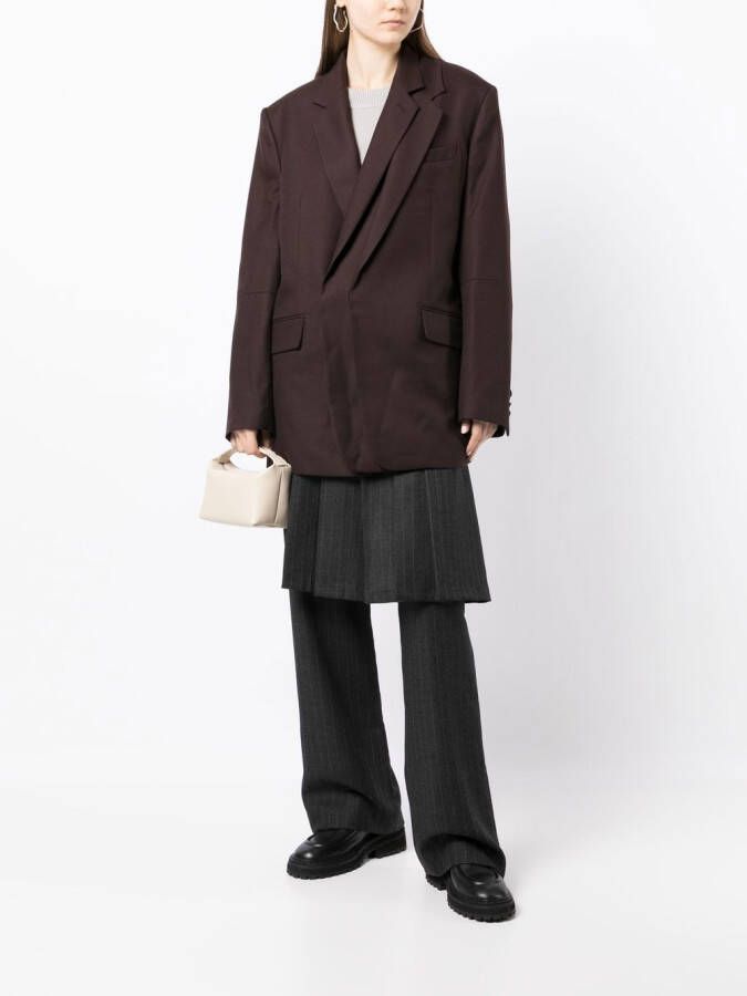 SONGZIO Gelaagde blazer Bruin