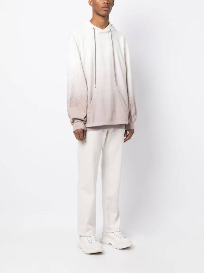 SONGZIO Hoodie met kleurverkoop Wit