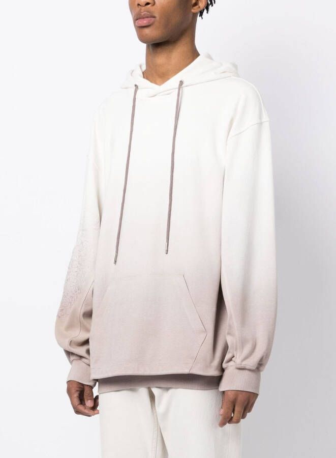 SONGZIO Hoodie met kleurverkoop Wit