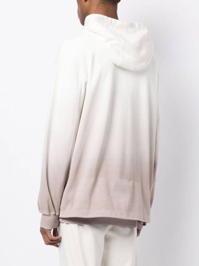 SONGZIO Hoodie met kleurverkoop Wit