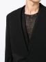 SONGZIO Kraagloze blazer Zwart - Thumbnail 5