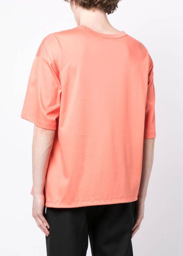 SONGZIO T-shirt met geborduurd logo Oranje