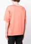 SONGZIO T-shirt met geborduurd logo Oranje - Thumbnail 4