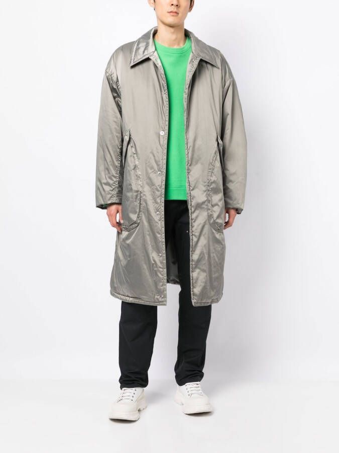 SONGZIO Knielange jas Groen