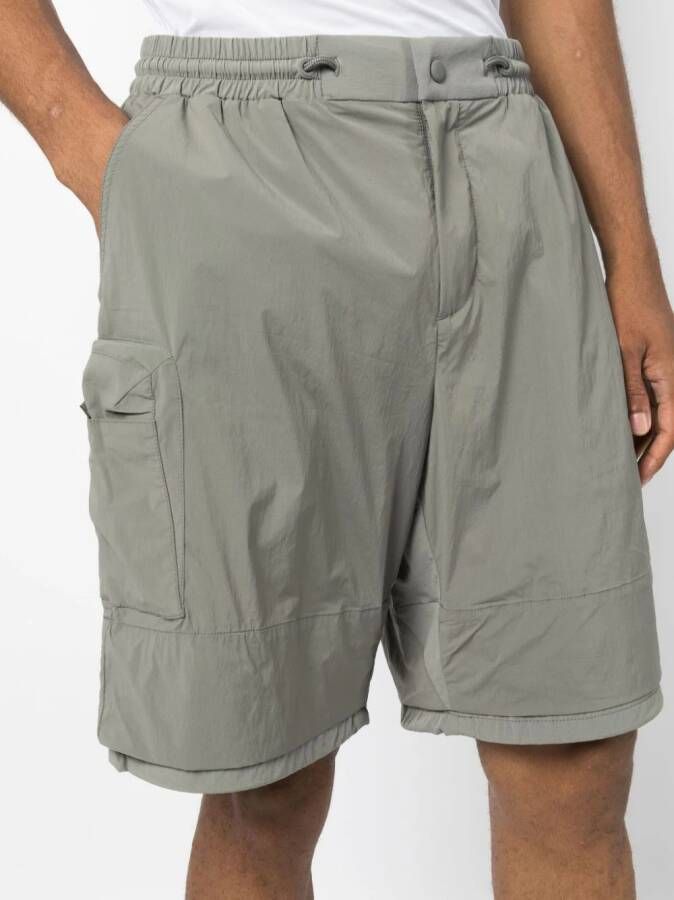 SONGZIO Shorts met geborduurd logo Grijs