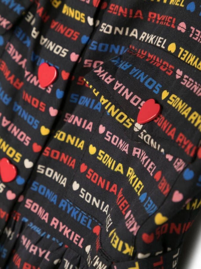 SONIA RYKIEL ENFANT Jurk met ceintuur Zwart