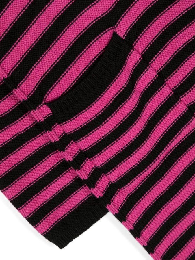 SONIA RYKIEL ENFANT Gestreepte jurk Roze