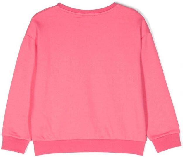 SONIA RYKIEL ENFANT Sweater met logoprint Roze